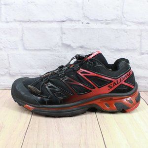 Salomon XT Wings 3 Nylon Adjustable Bungee Cord Trail Running Sneakers Size 8.5
